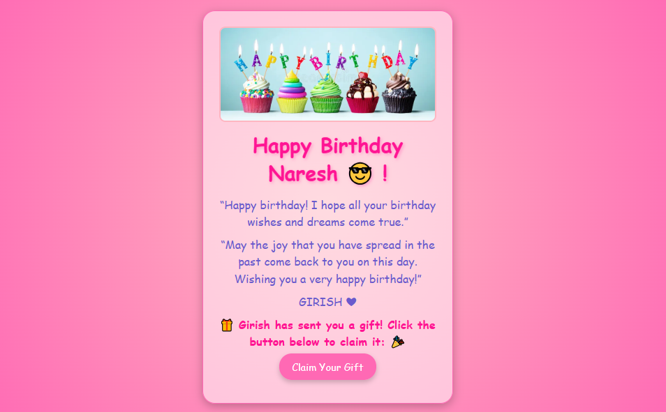 Happy Birthday