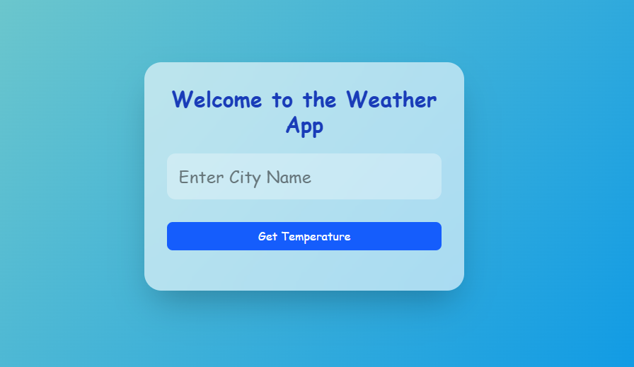 Weather App